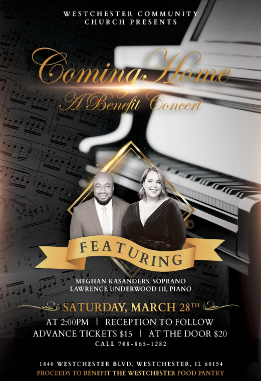 Westchester Community Church Hosts 'Coming Home' Benefit Concert for Food Pantry