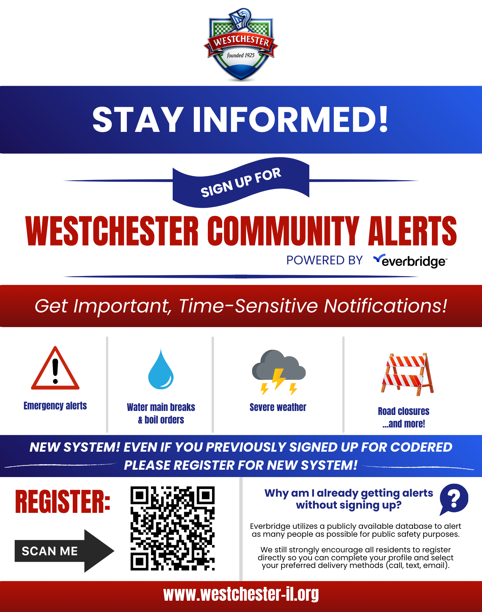 Village Launches New Community Alert System - Register Now for Emergency Notifications